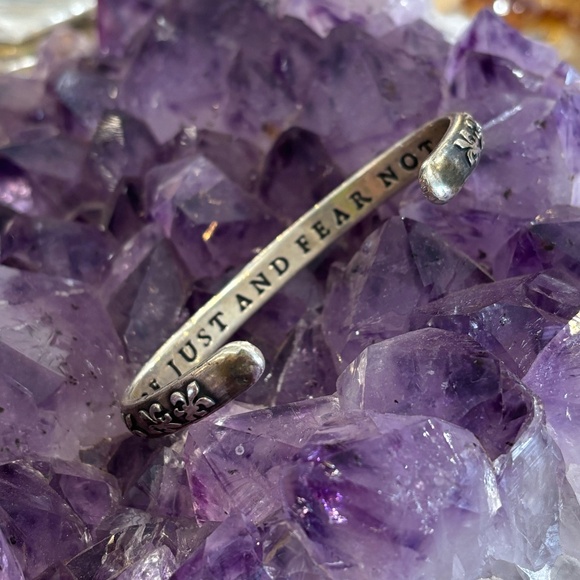Coreterno Silver “CARPE DIEM” Bangle - Picture 2 of 2